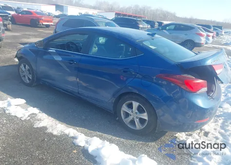 2016 Hyundai Elantra Value Edition из США, поврежденный, VIN KMHDH4AE9GU567673